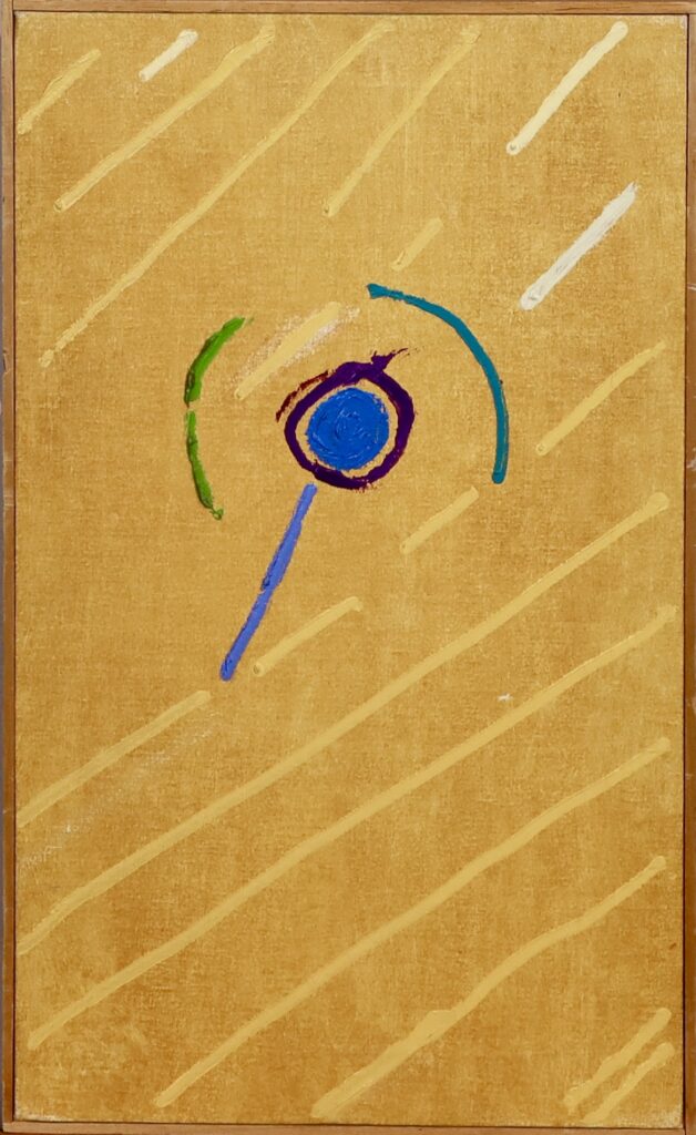 Komposition med øje. 1970.