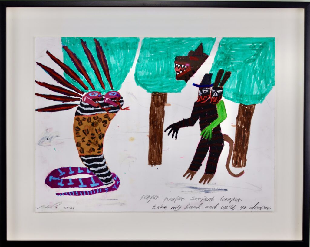 “Reaper reaper serpent keeper take my hand and we´ll go deeper”. 2021.