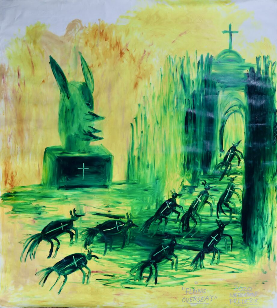 “Flying overseas”. 2020.